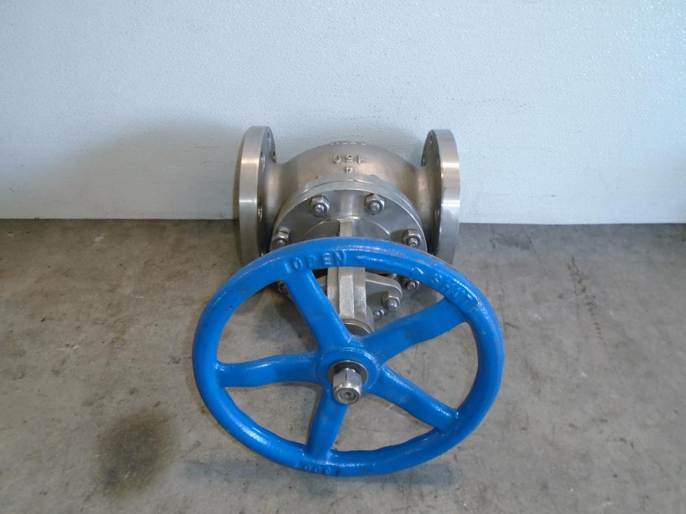 OIC 4" 150# CF8M Globe Valve, Fig# S 152